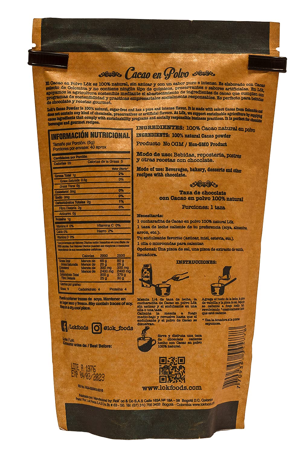 Cacao en poudre