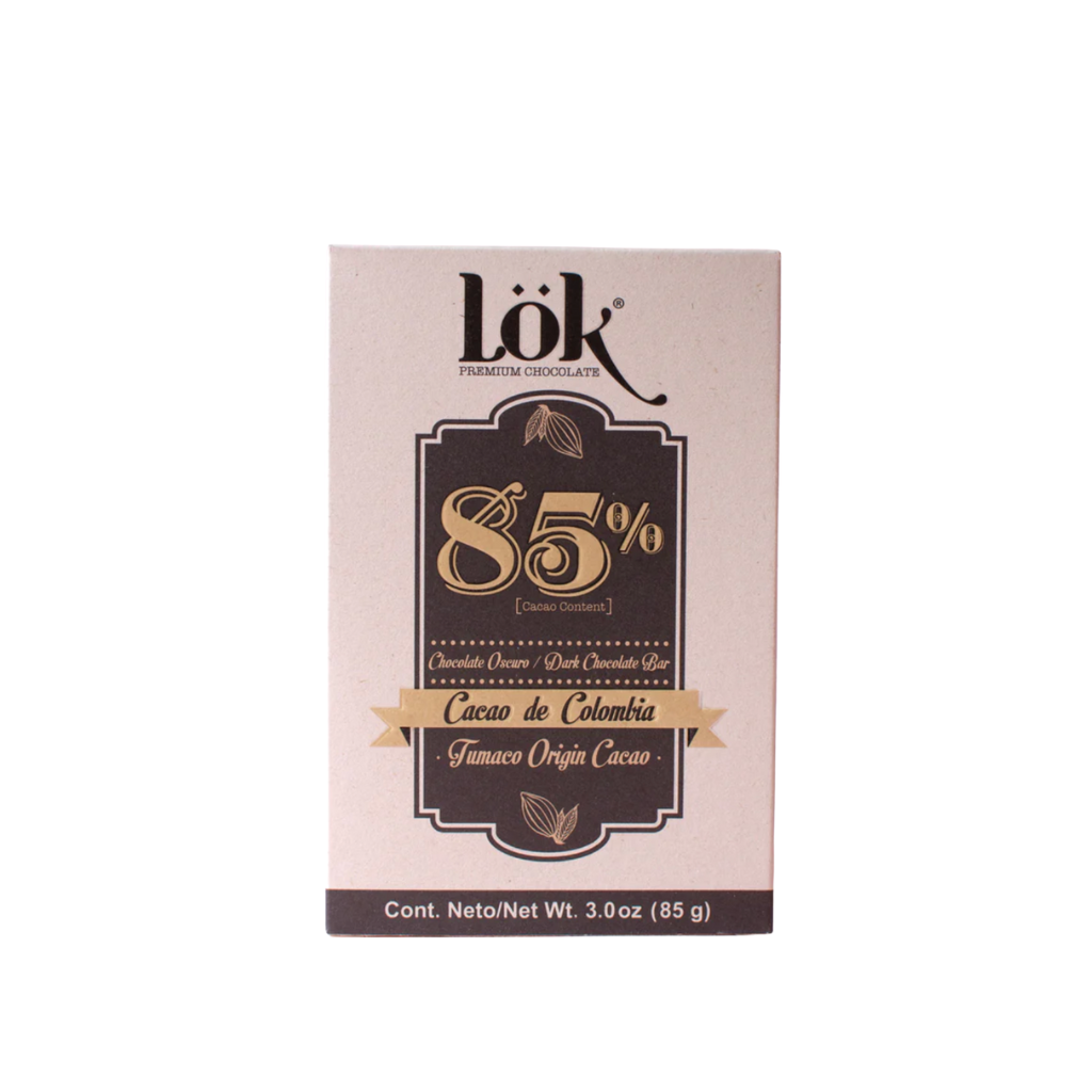 Tablette de chocolat 85% cacao
