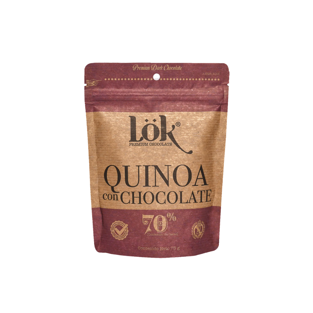 Quinoa soufflé au chocolat 70% cacao